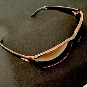 SMITH Tortoise Wrap Around Sunglasses